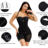 MT190112_2 Detachable Straps Full Body Shaper Zipper Fajas Abdominal Control