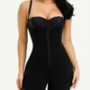 MT190130_2 3 Layers of Abdomen Adjustable Strap Postsurgical Full Body Shaper