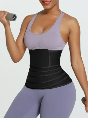 MT210331 Neoprene Tummy Control Fat Burning Fitting Waist Trimmer Wrap Shaper Belt